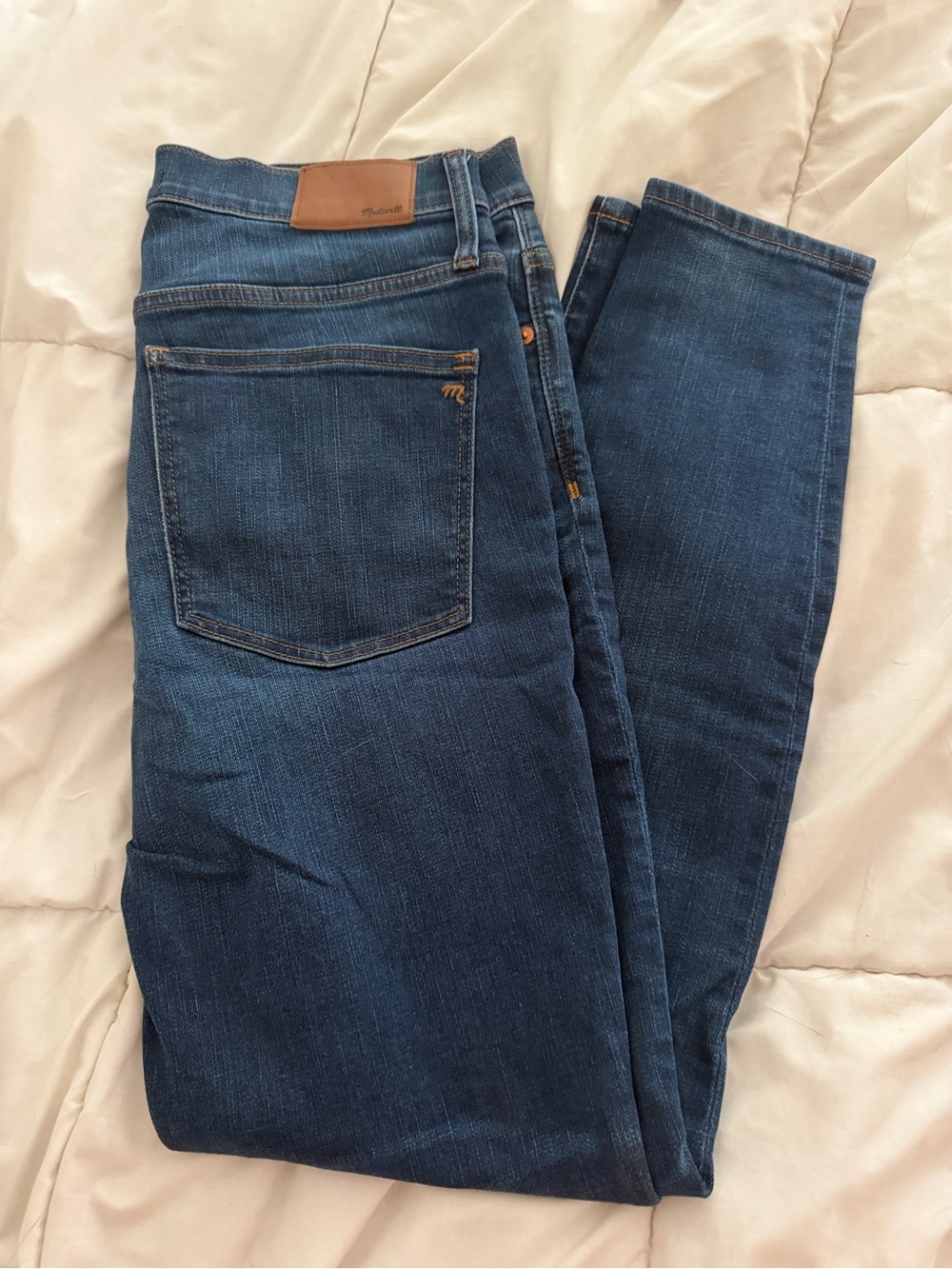 Madewell 9” High-Rise Skinny Jeans – Size 30